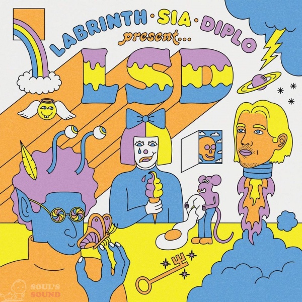 LSD LABRINTH SIA & DIPLO PRESENT... LSD (5th Anniversary Edition) LP Sea Glass