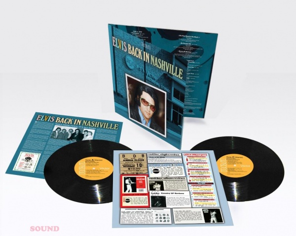 Elvis Presley Back In Nashville 2 LP