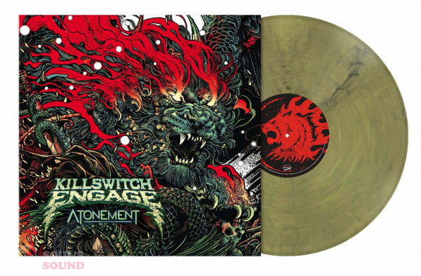 Killswitch Engage Atonement LP Swamp Green Marbled