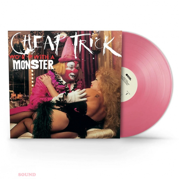Cheap Trick Woke Up With A Monster LP Pink Limited