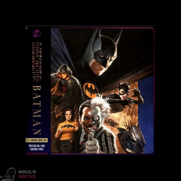 Various Artists Batman 89 LP Colored Vinyl Graphic Novel Limited Box Set