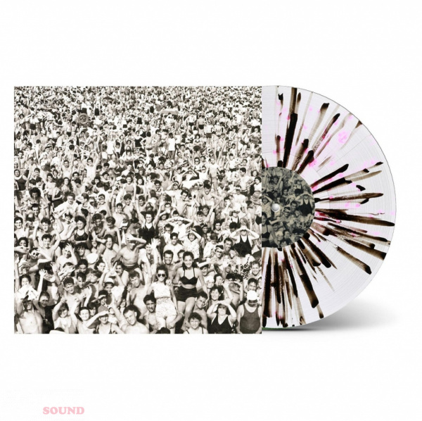 George Michael Listen Without Prejudice LP Black / Pink Splatter Limited