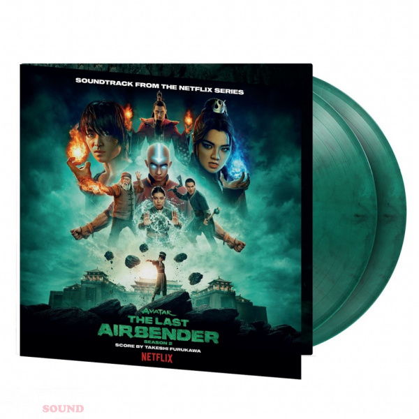 Takeshi Furukawa Avatar The Last Airbender Season 2 2 LP Green Marbled Limited Numbered