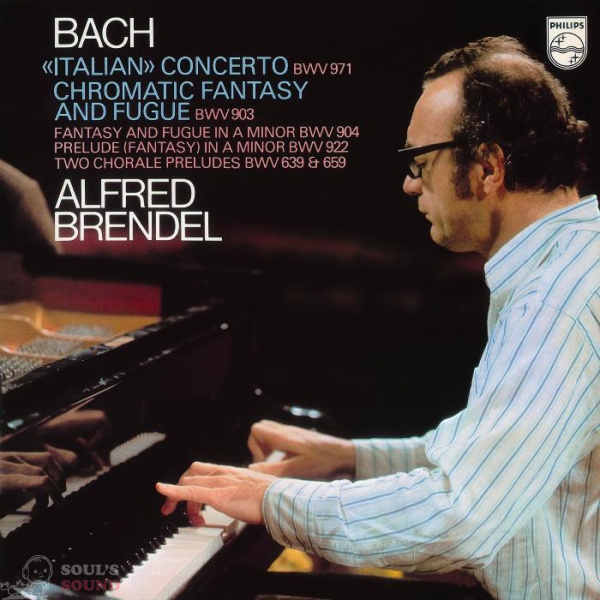 Alfred Brendel Bach, J.S.: Italian Concerto; Chromatic Fantasy & Fugue etc LP