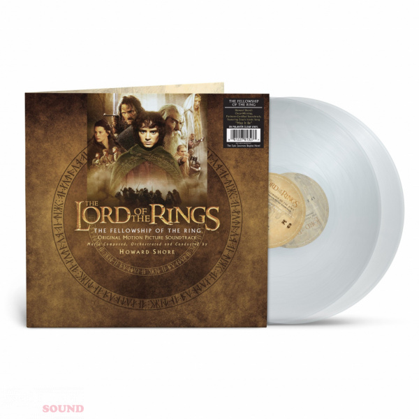 Howard Shore The Lord Of The Rings: The Fellowship Of The Ring 2 LP Limited Palantir Clear