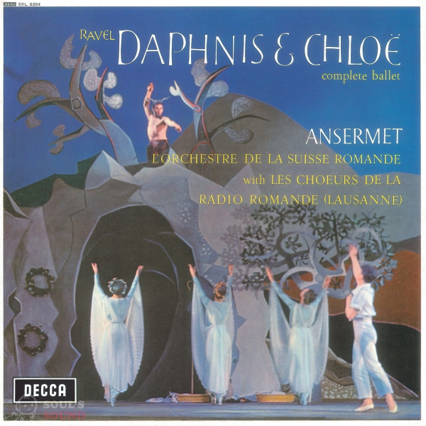 L'Orchestre de la Suisse Romande, Ernest Ansermet Ravel: Daphnis et Chloe 2 LP