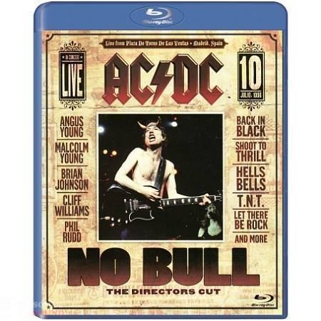 AC/DC No Bull The Directors Cut Blu-Ray