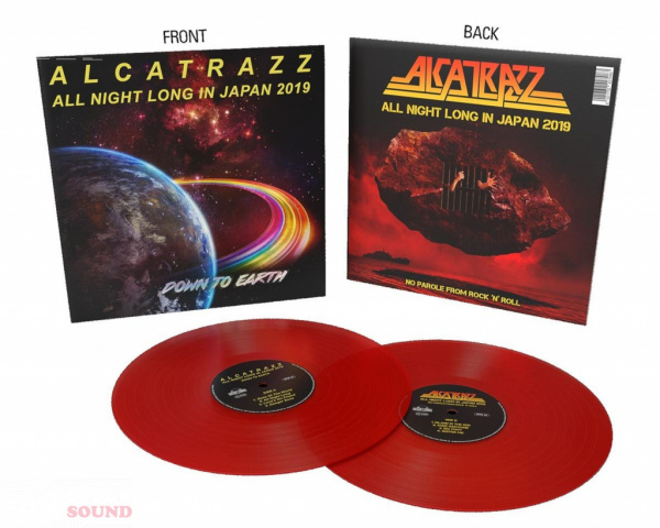 Alcatrazz All Night Long In Japan 2019 2 LP coloured