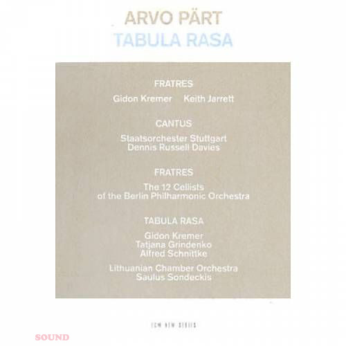 Arvo Part ‎– Tabula Rasa CD