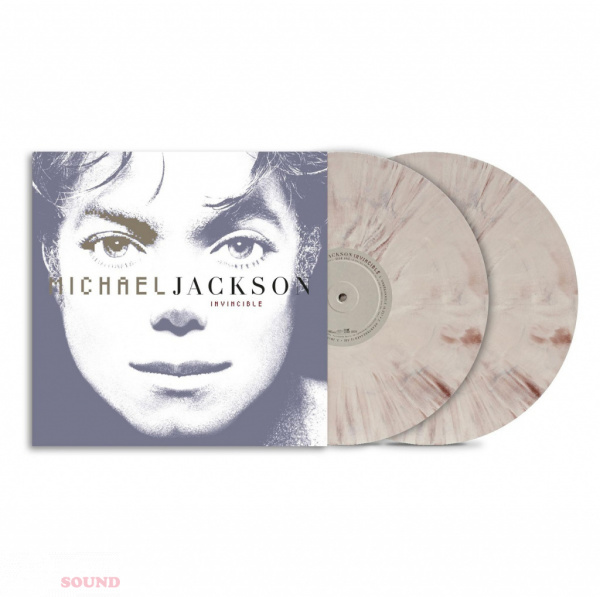 Michael Jackson Invincible 2 LP Stone Grey Marble