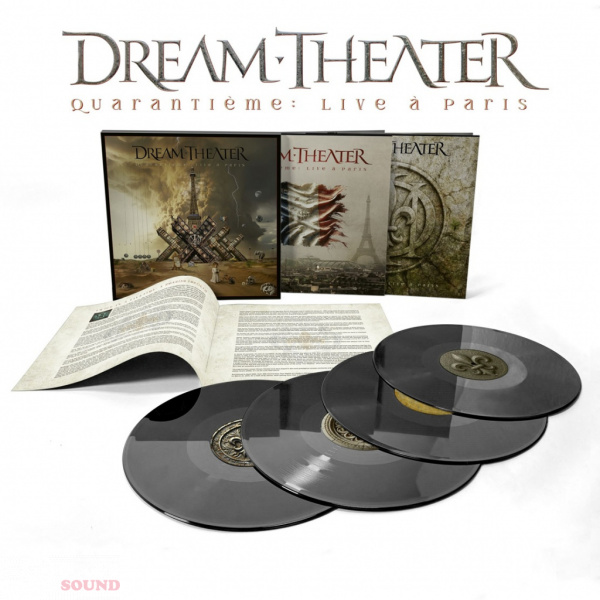 Dream Theater Quarantieme: Live A Paris 4 LP