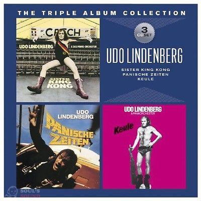 UDO LINDENBERG - THE TRIPLE ALBUM COLLECTION: SISTER KING KONG / PANISCHE ZEITEN / KEULE 3CD