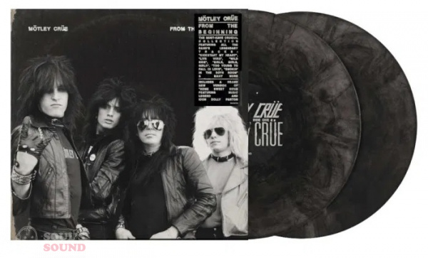 Mötley Crüe From The Beginning 2 LP Black Marbled Alternative Cover