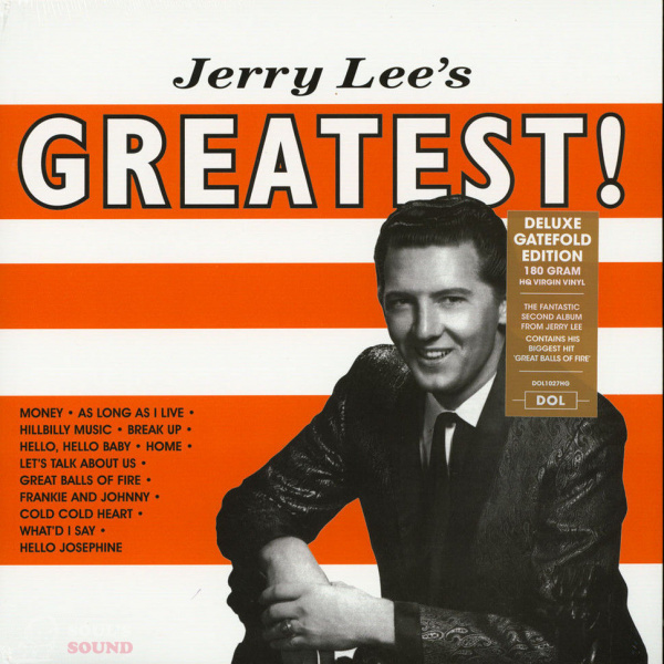 JERRY LEE LEWIS - Jerry Lee's Greatest LP
