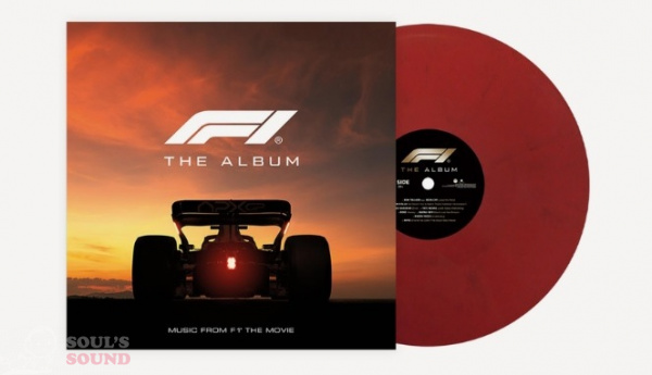 F1 The Album Music From F1 The Movie LP Red & Black Limited