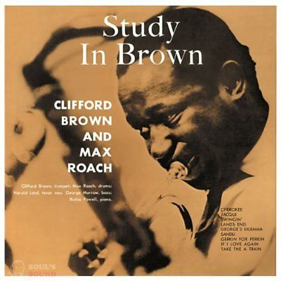 CLIFFORD BROWN - STUDY IN BROWN LP