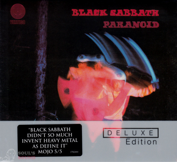 Black Sabbath ‎– Paranoid 2 CD + DVD Deluxe Edition
