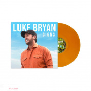 Luke Bryan Signs LP Orange