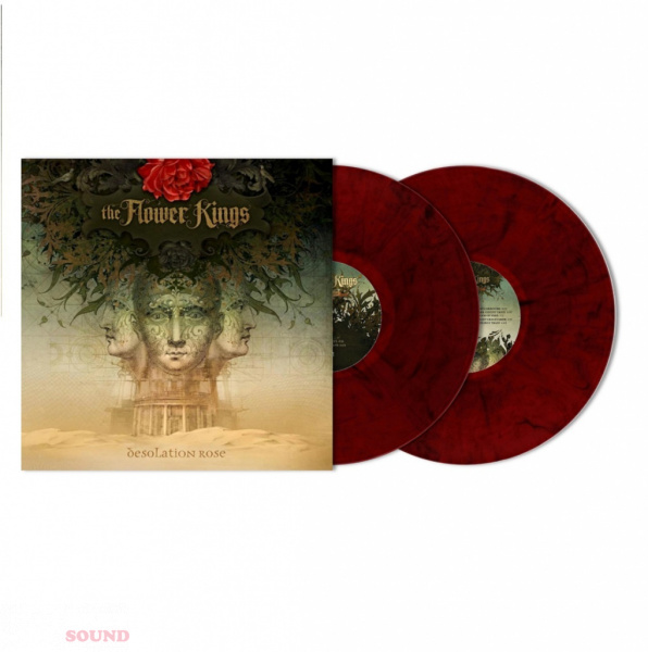 The Flower Kings Desolation Rose 2 LP Red & Black