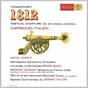 Antal Doráti Tchaikovsky: 1812 Overture; Capriccio Italien 2 LP