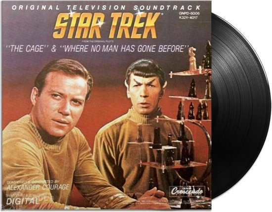 Star Trek The Cage & Where No Man Has Gone Before LP