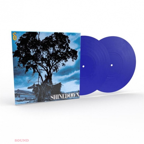 Shinedown Leave A Whisper 2 LP Limited Clear Blue