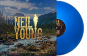 NEIL YOUNG DOWN BY THE RIVER - COW PALACE THEATER 1986 LP Blue