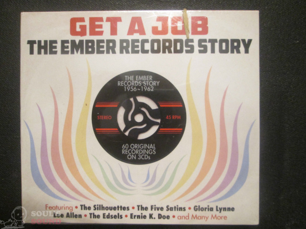 VARIOUS ARTISTS - GET A JOB. THE EMBER RECORDS STORY 56-62 3CD