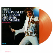 Elvis Presley From Elvis Presley Boulevard, Memphis, Tennessee LP Orange Limited Numbered