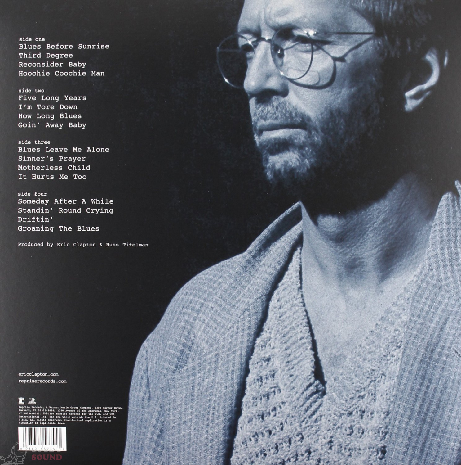 Eric Clapton From The Cradle 2 Lp Soul S Sound