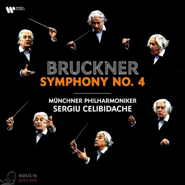 SERGIU CELIBIDACHE BRUCKNER SYMPHONY NO. 4 ROMANTIC 2 LP