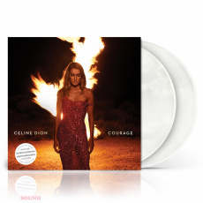Celine Dion Courage 2 LP Pearl White Limited
