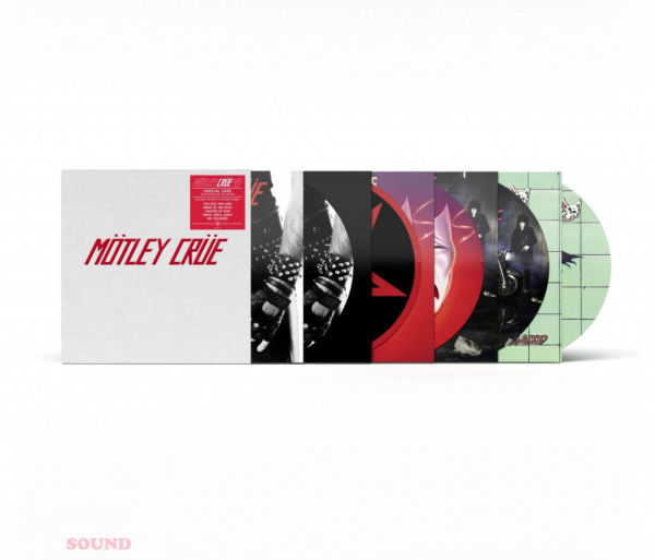 Mötley Crüe Crucial Crue 1981-1989 5 LP Picture Boxset Limited
