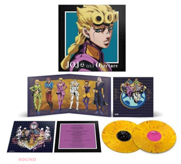 Yugo Kanno Jojo's Bizarre Adventure: Golden Wind 2 LP Yellow-Orange