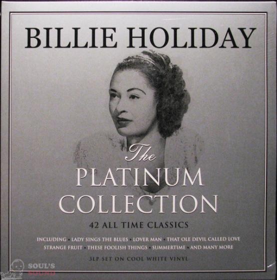 BILLIE HOLIDAY PLATINUM COLLECTION 3 LP White