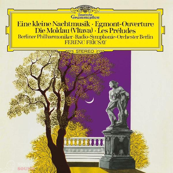 Ferenc Fricsay Mozart: Serenade In G, K.525 "Eine kleine Nachtmusik" / Beethoven: Music To Goethe's Tragedy "Egmont", Op.84 / Smetana: The Moldau, JB 1:112 / Liszt: Les Préludes,S.97 LP