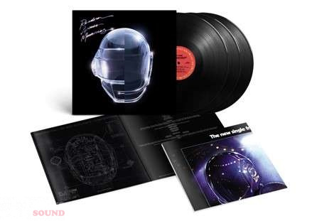 DAFT PUNK RANDOM ACCESS MEMORIES (10TH ANNIVERSARY EDITION) 3 LP Poster + booklet