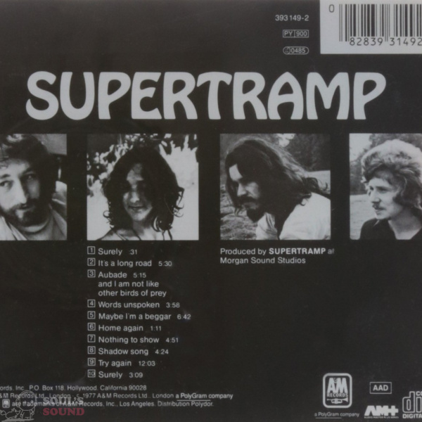 Supertramp Supertramp (rem) CD