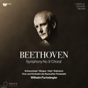 WILHELM FURTWANGLER BEETHOVEN SYMPHONY NO. 9 'CHORAL' 2 LP